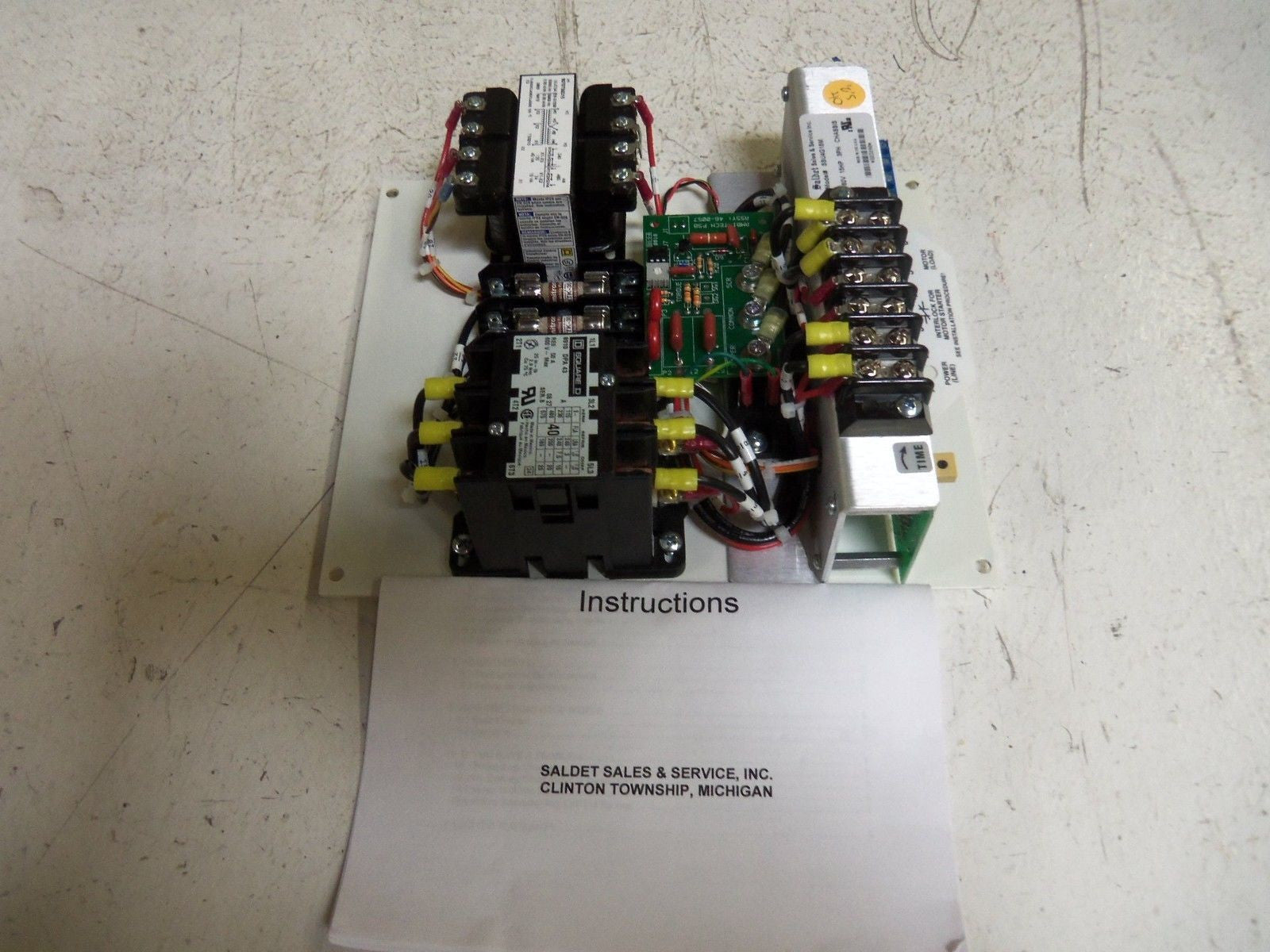 SALDET SSU4G15M ELECTRIC MOTOR BRAKE *NEW NO BOX*
