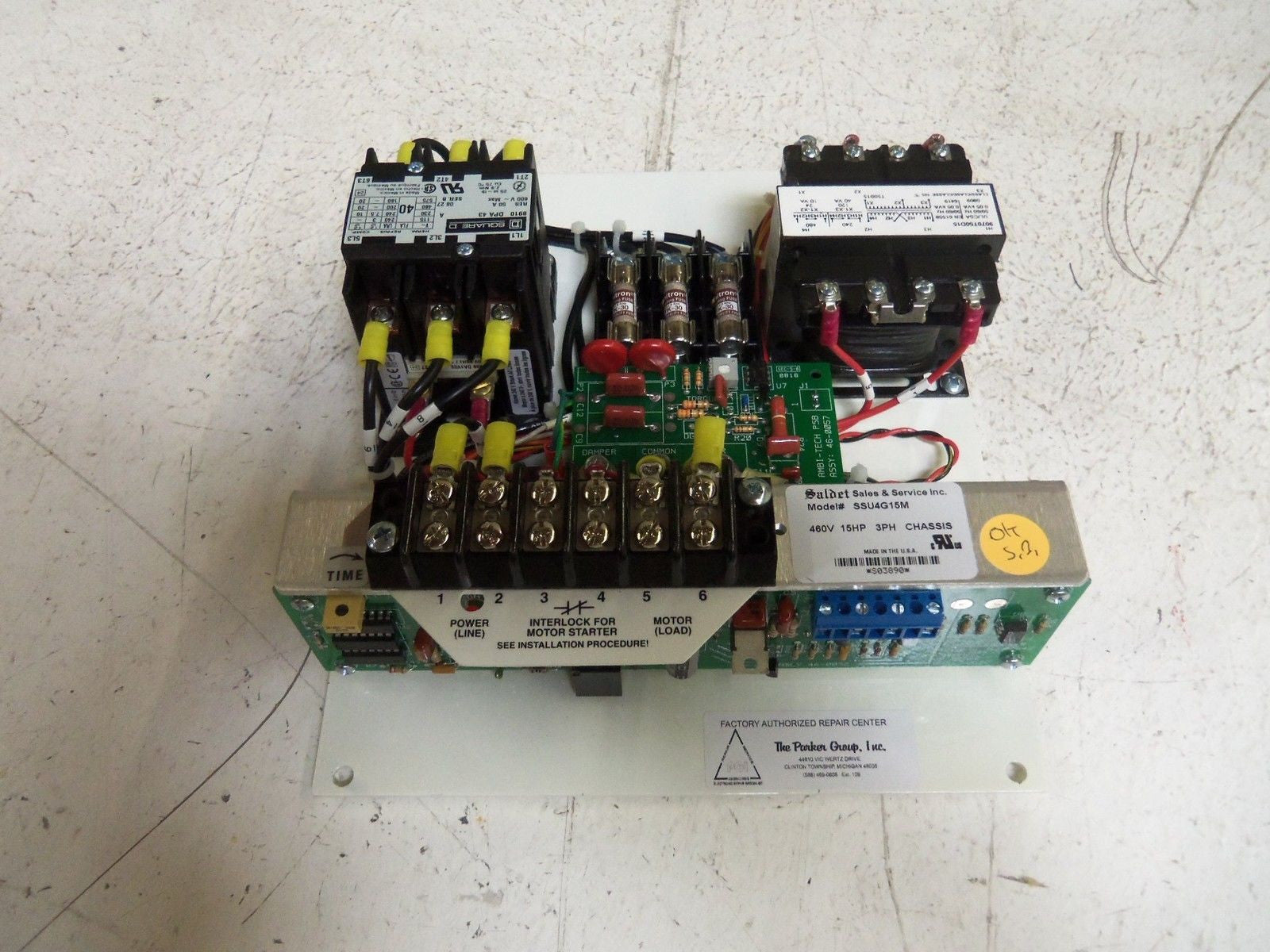 SALDET SSU4G15M ELECTRIC MOTOR BRAKE *NEW NO BOX*