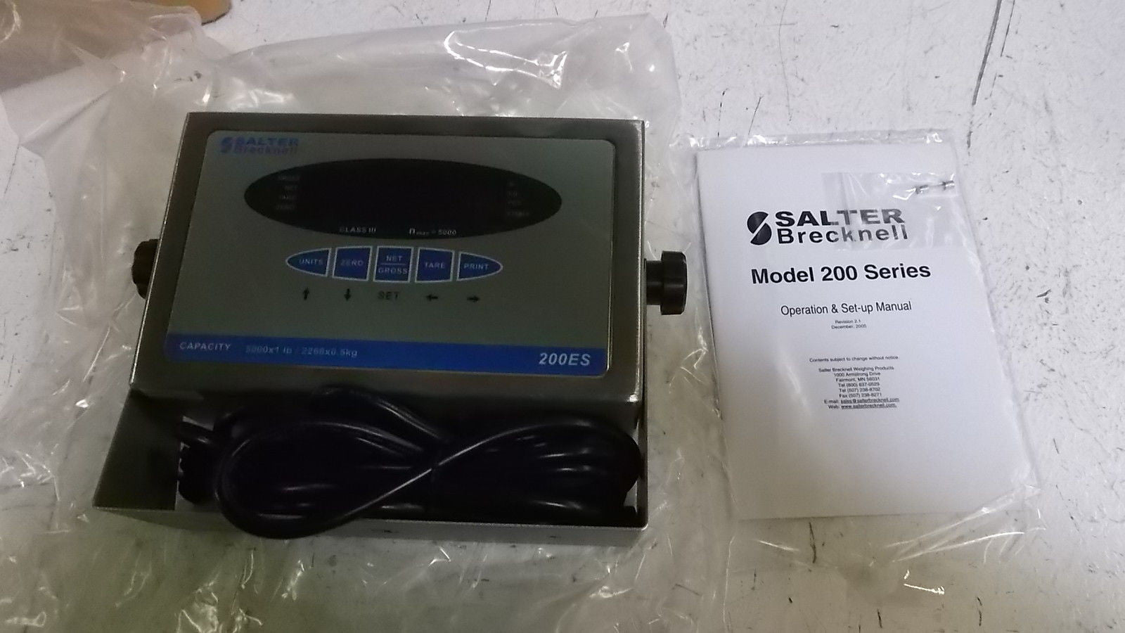 SALTER 200ES CONTROLLER *NEW IN BOX*