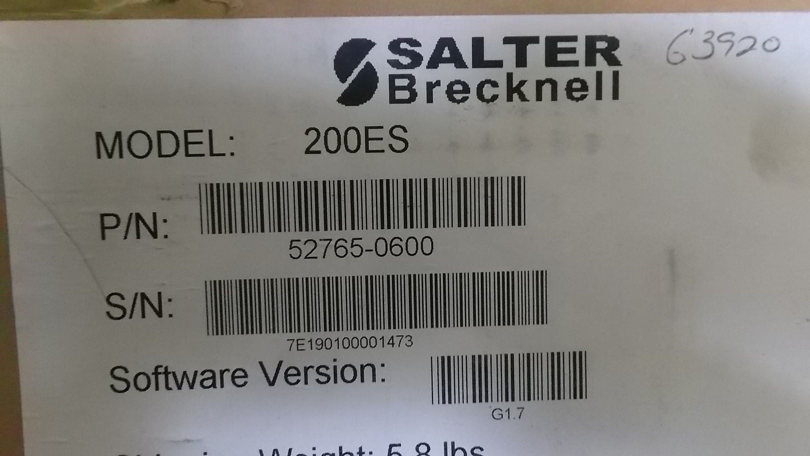 SALTER 200ES CONTROLLER *NEW IN BOX*