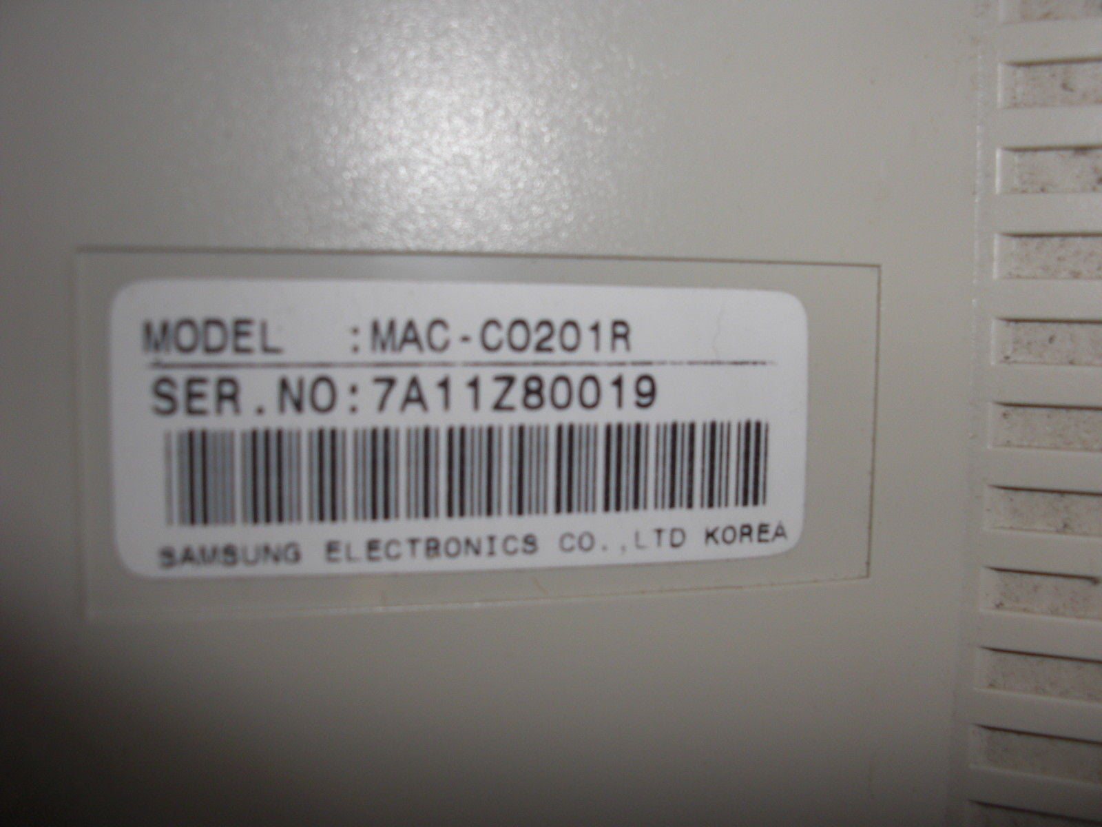 SAMSUNG MAC-CO201R MULTI AXIS CONTROLLER *USED*