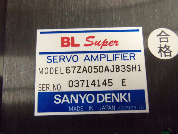 SANYO DENKI 67ZA050AJB3SH1 SERVO AMPLIFIER *NEW NO BOX*