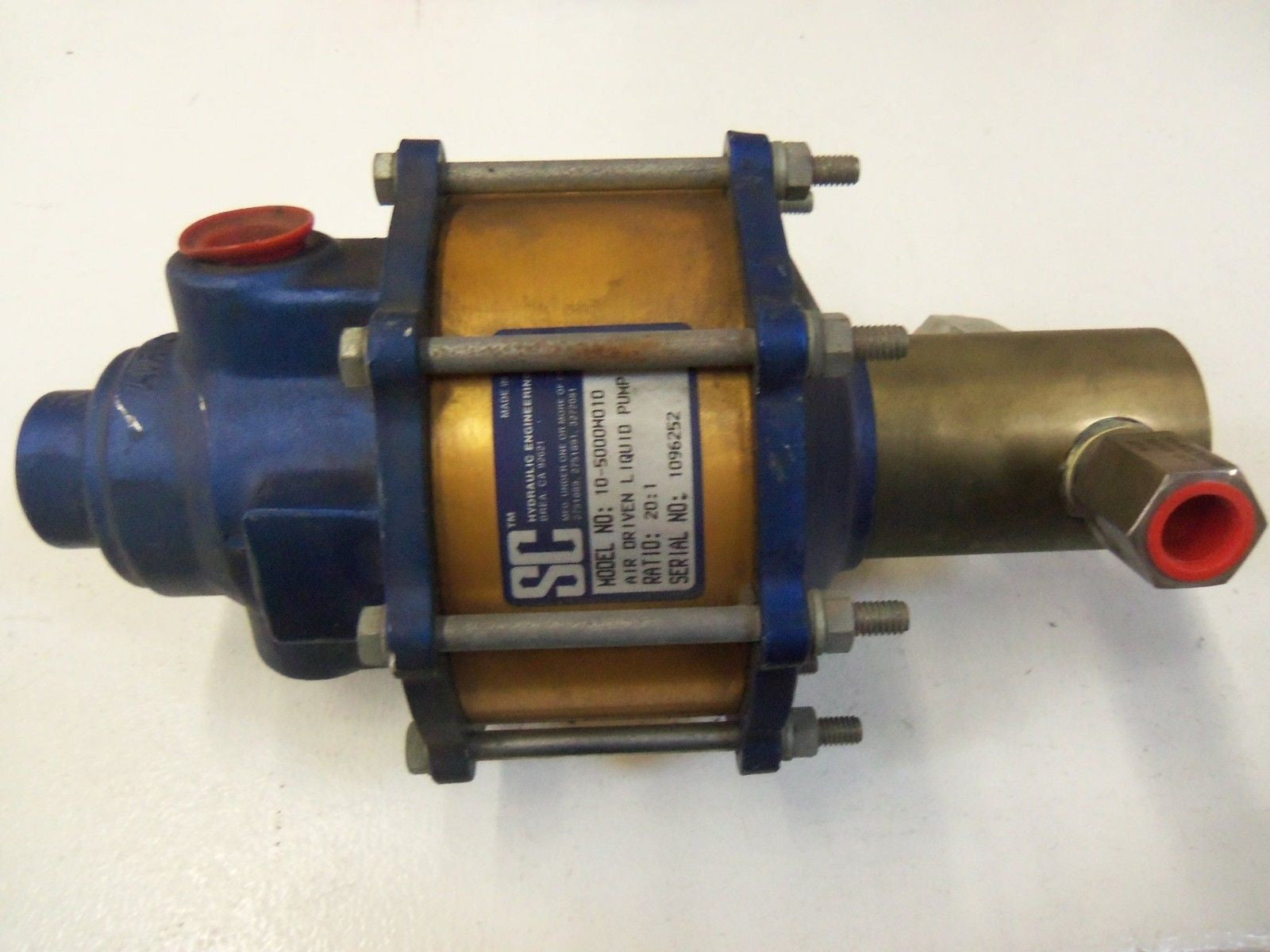 SC AIR DRIVEN LIQUID PUMP 10-5000W010 *USED*