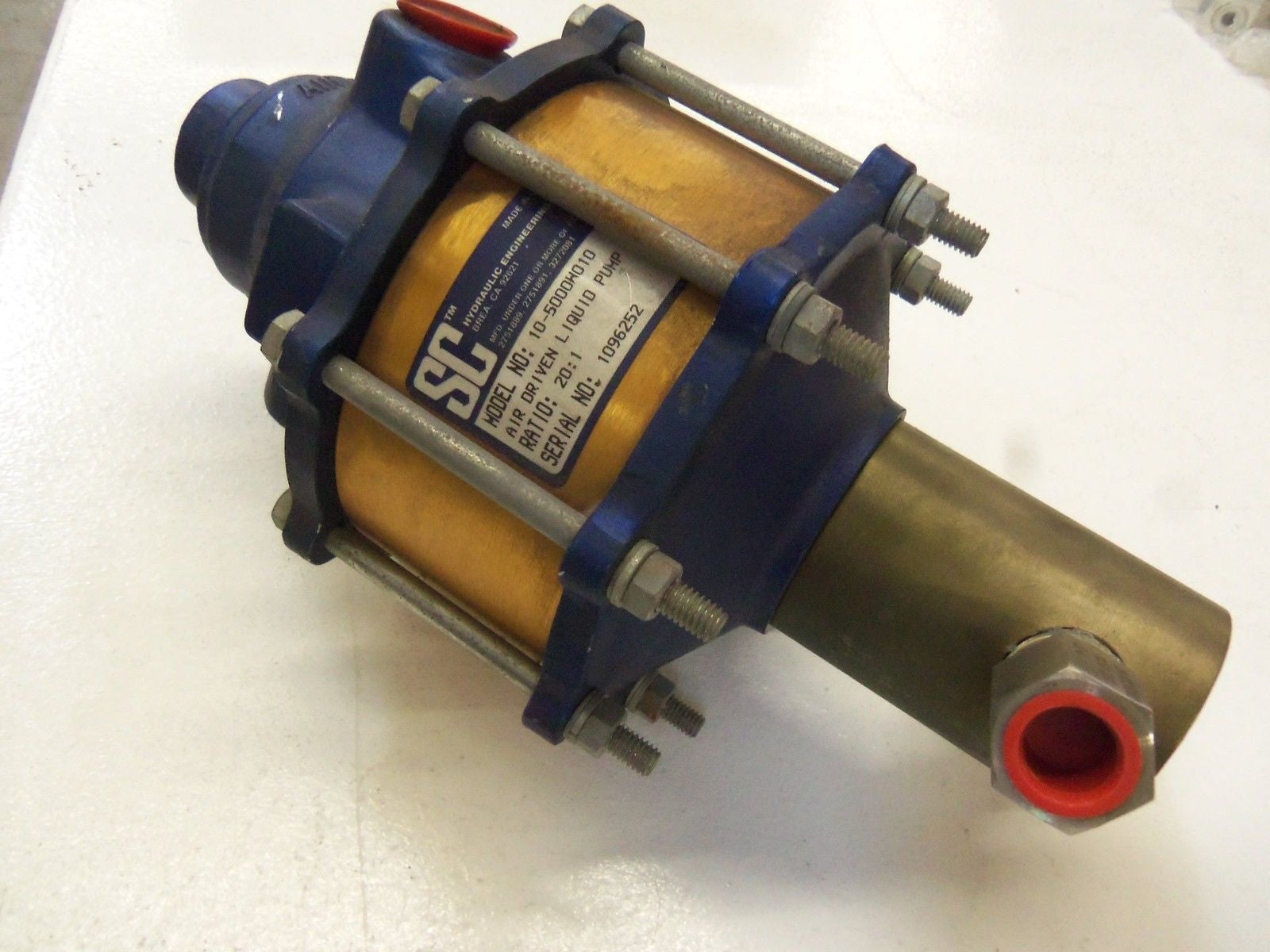 SC AIR DRIVEN LIQUID PUMP 10-5000W010 *USED*