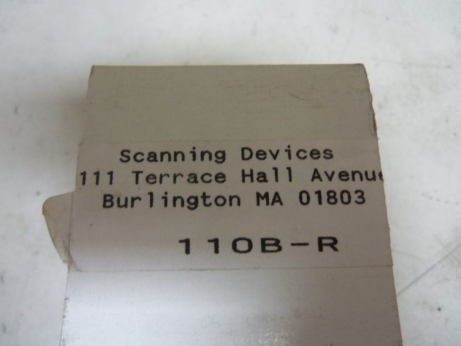 SCANNING DEVICES 110B-R *NEW IN BOX*