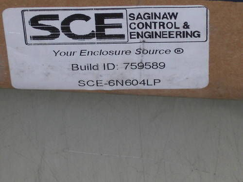 SCE FACTORY SEALED SCE-6N604LP ENCLOSURE