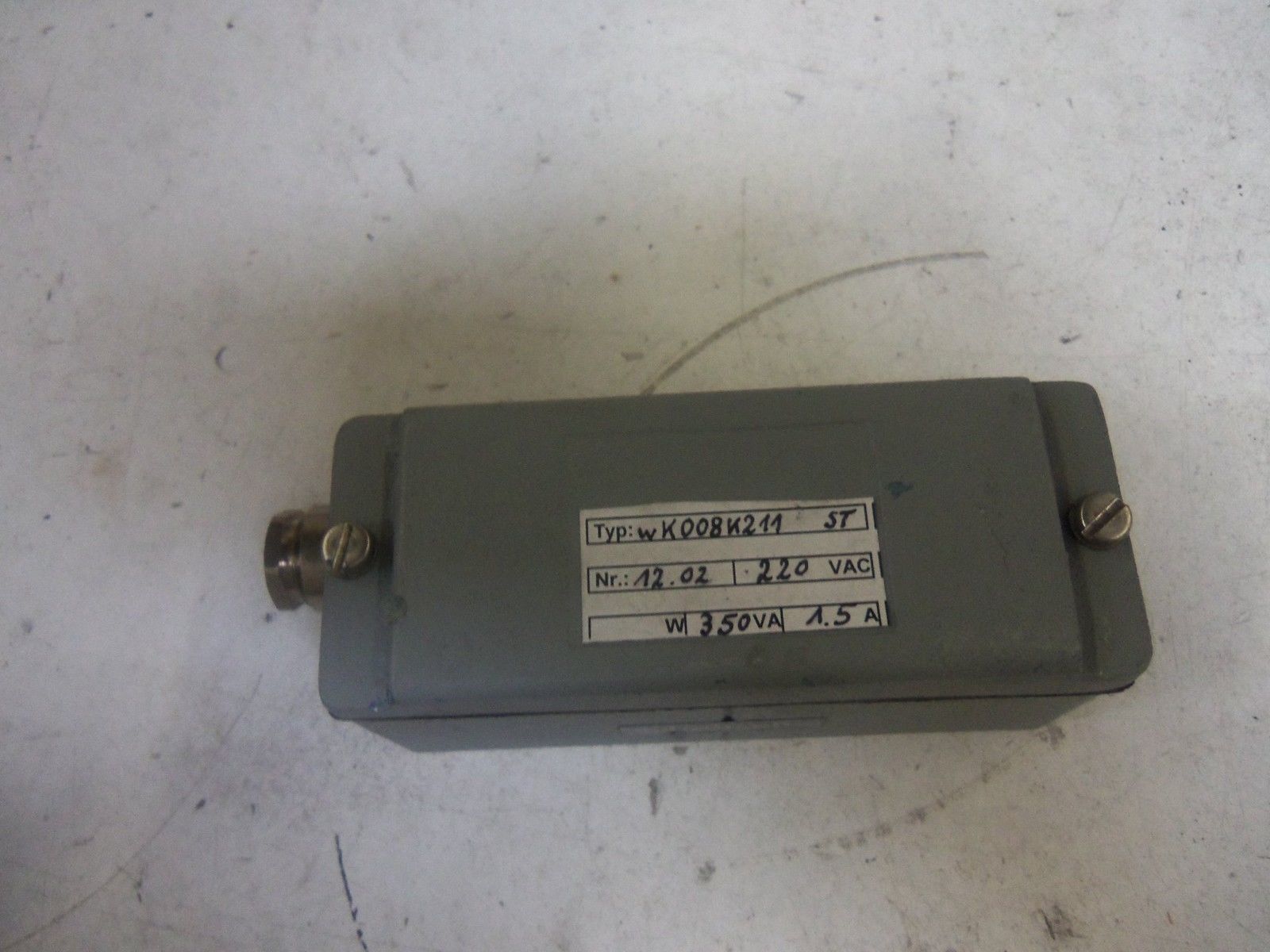 SCHALTSEITE WK008K211 *USED*