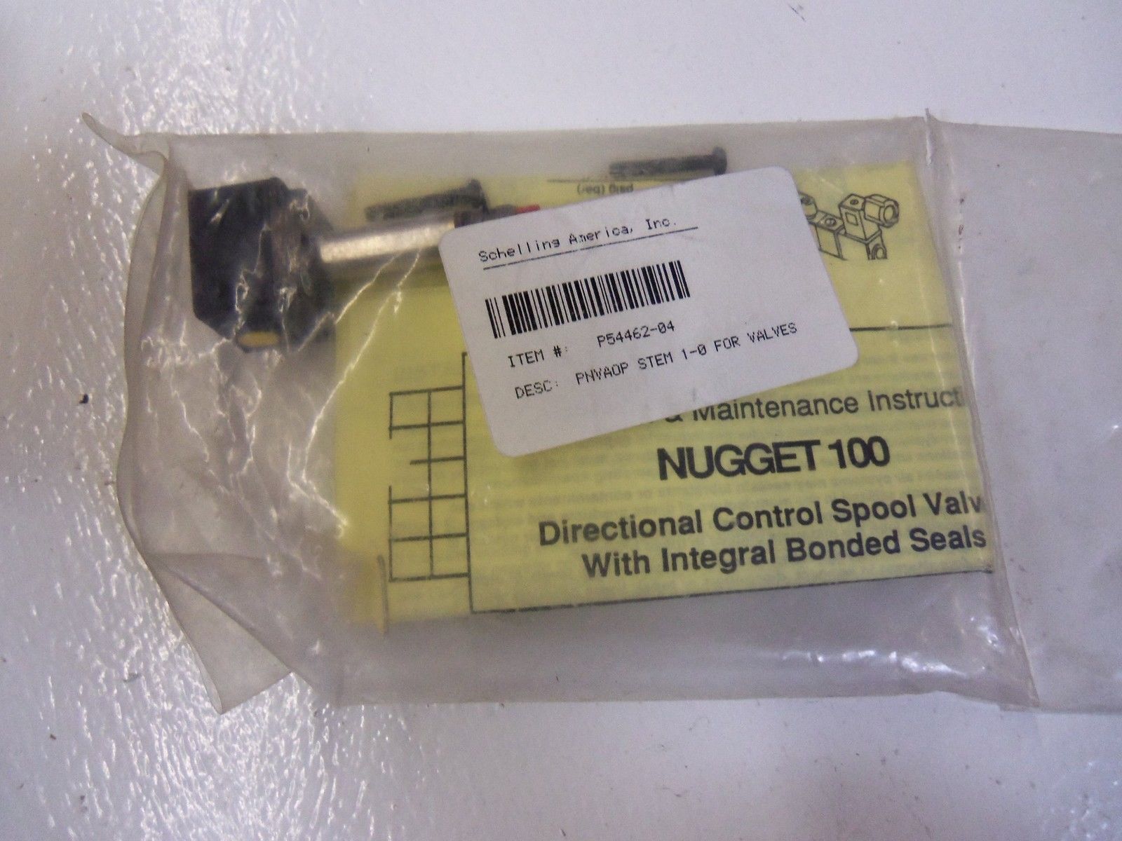 SCHELLING AMERICA, INC. P54462-04 SOLENOID VALVE *NEW IN FACTORY BAG*