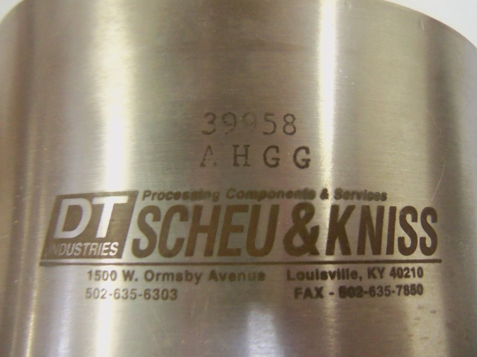 SCHEU & KNISS 39958 *NEW NO BOX*