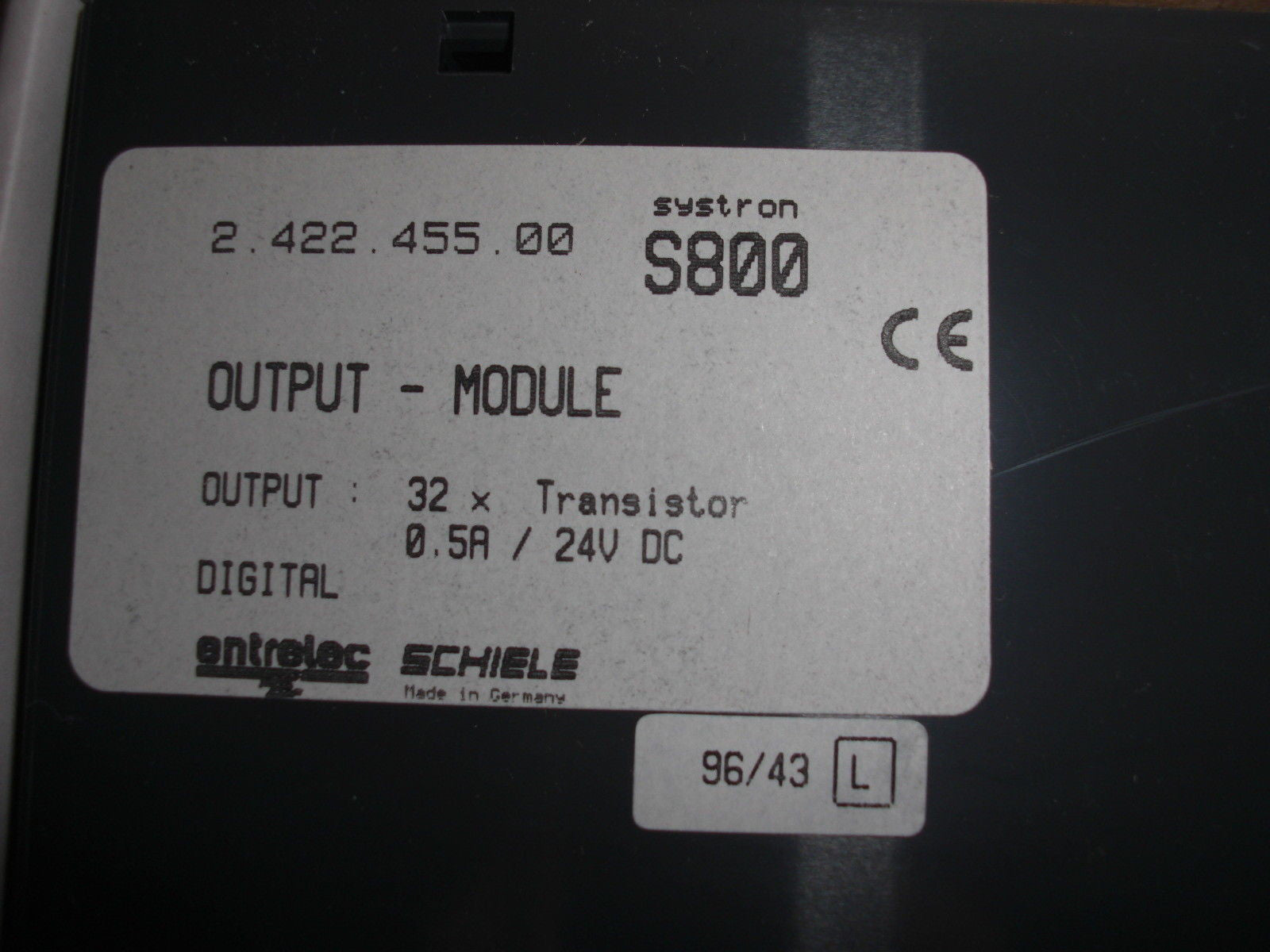 SCHIELE 2.422.455.00 *NEW*