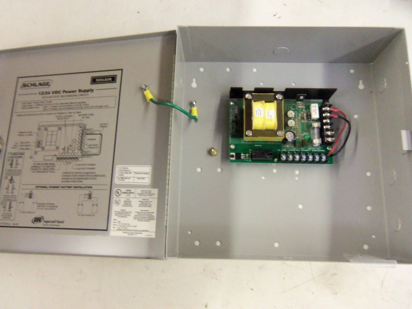 SCHLAGE 505XEIRxKLC POWER SUPPLY 12/24 VDC *NEW IN BOX*