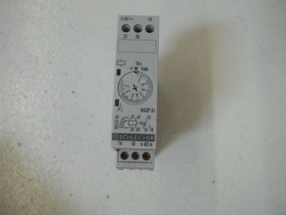 SCHLEICHER ZG1W1A1-33P76-00A TIMER TYPE NGZP 31 0,5S-10S *NEW IN BOX*