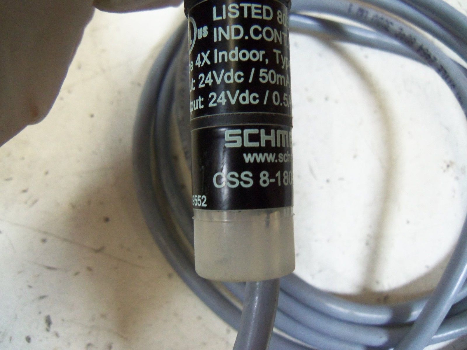 SCHMERSAL CSS8-180-2P+D-E-L PROXIMITY SWITCH *NEW NO BOX*