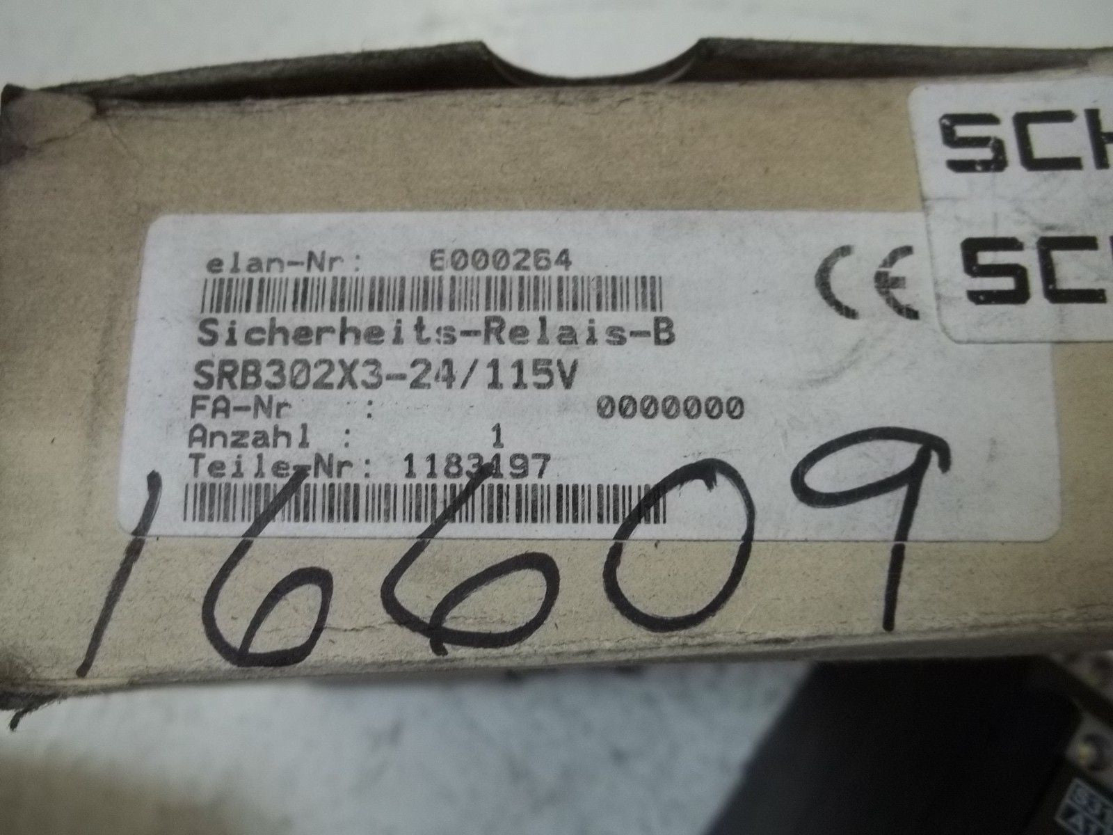 SCHMERSAL SRB302X3-24/115V *NEW IN BOX*