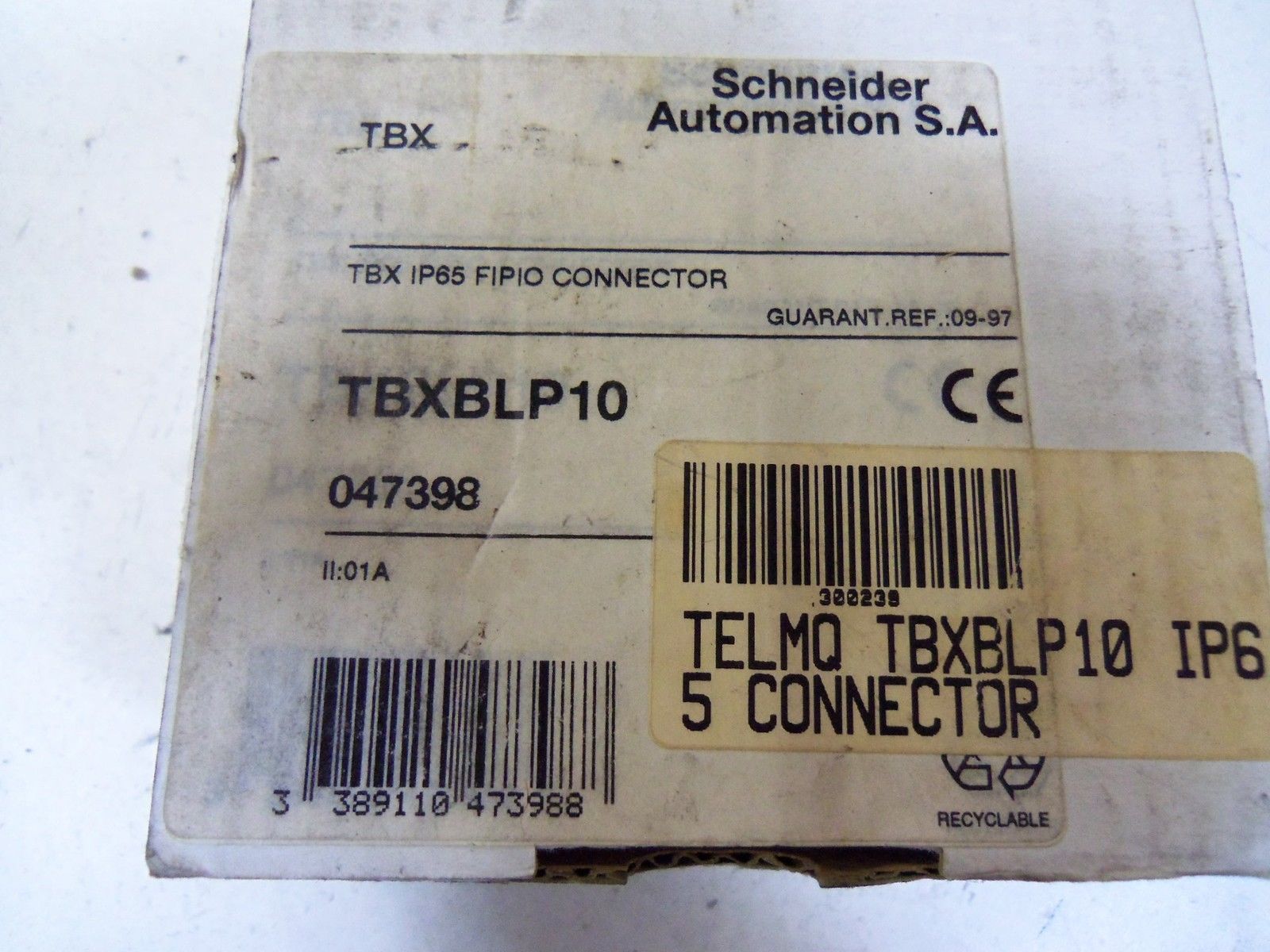 SCHNEIDER AUTOMATION TBXBLP0 *NEW IN BOX*