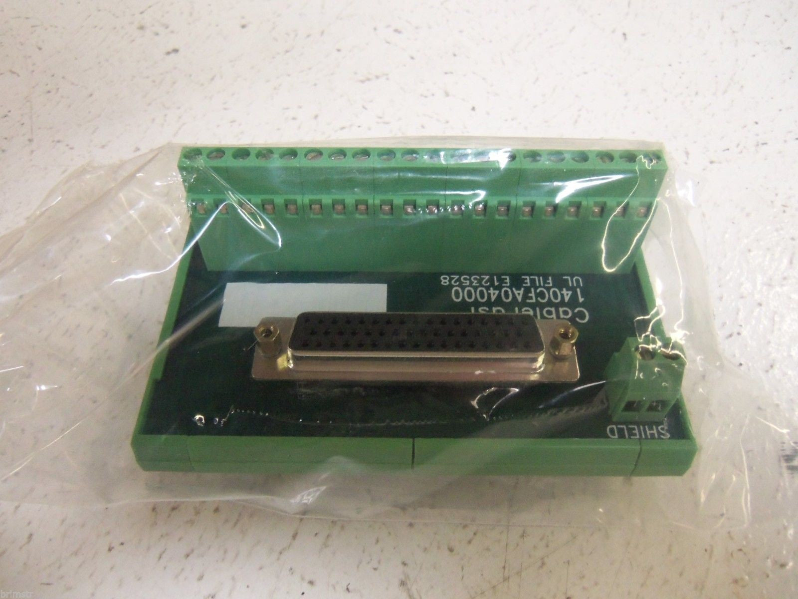 SCHNEIDER MODICON CABLEFAST 140CFA04000 UNIVERSAL WIRING BLOCK *FACTORY SEALED*
