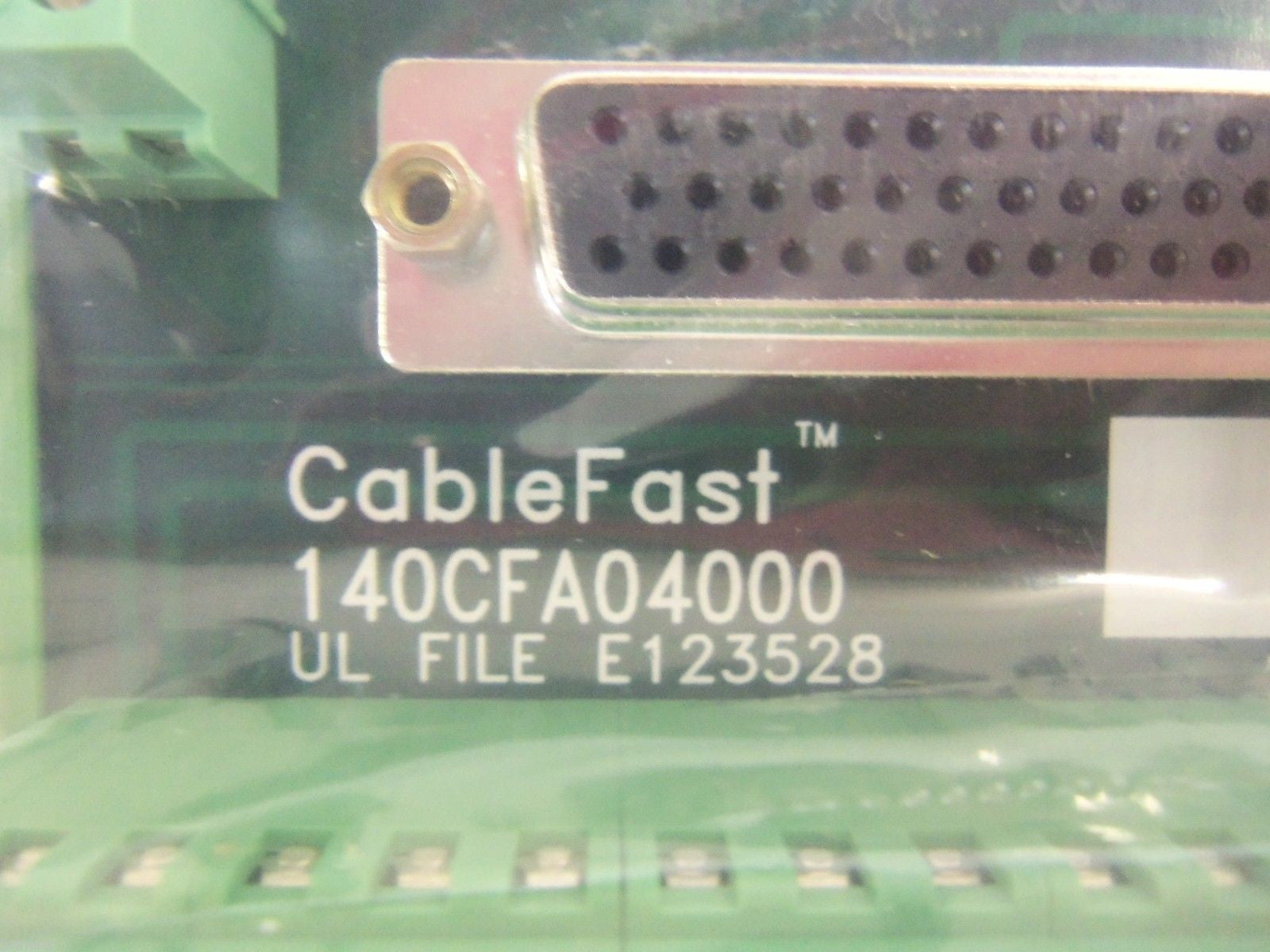 SCHNEIDER MODICON CABLEFAST 140CFA04000 UNIVERSAL WIRING BLOCK *FACTORY SEALED*