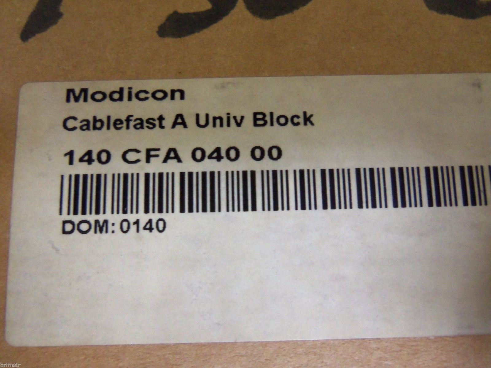 SCHNEIDER MODICON CABLEFAST 140CFA04000 UNIVERSAL WIRING BLOCK *FACTORY SEALED*