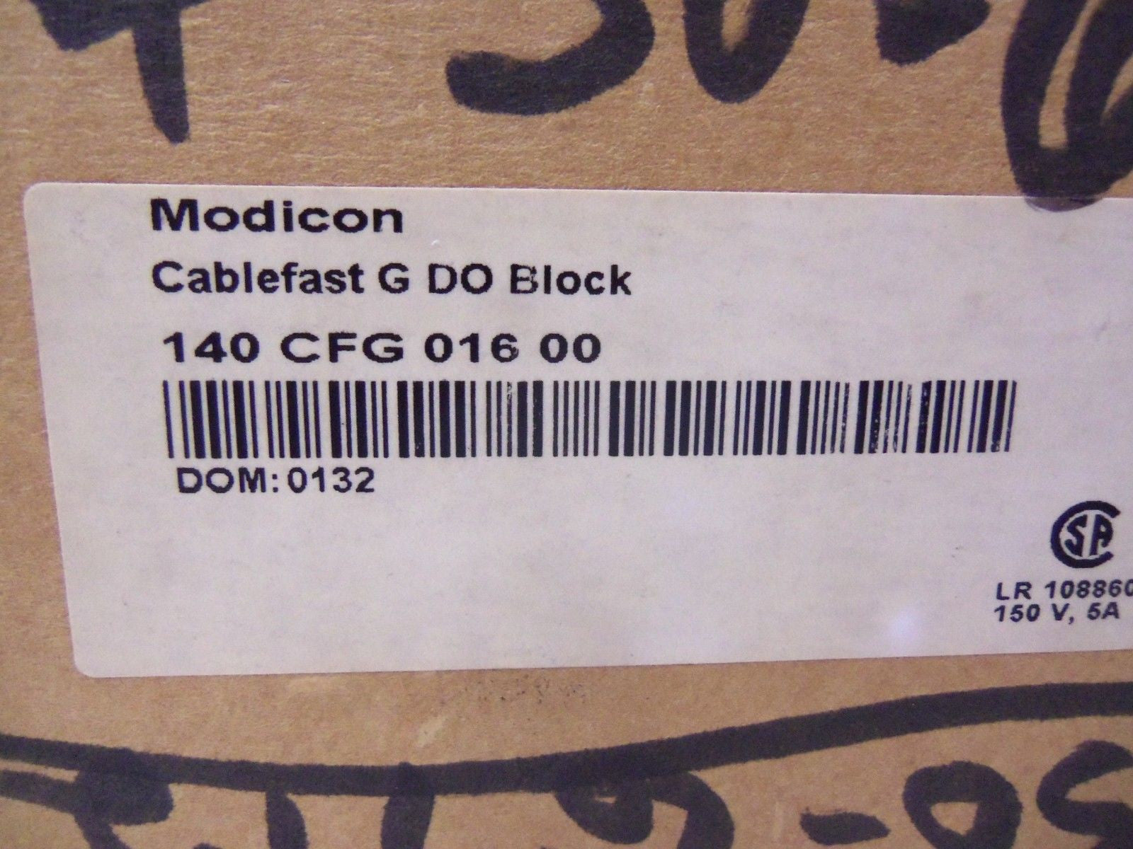 SCHNEIDER AUTOMATION MODICON 140 CFG 016 00 DIGITAL OUTPUT BLOCK *NEW IN BOX*