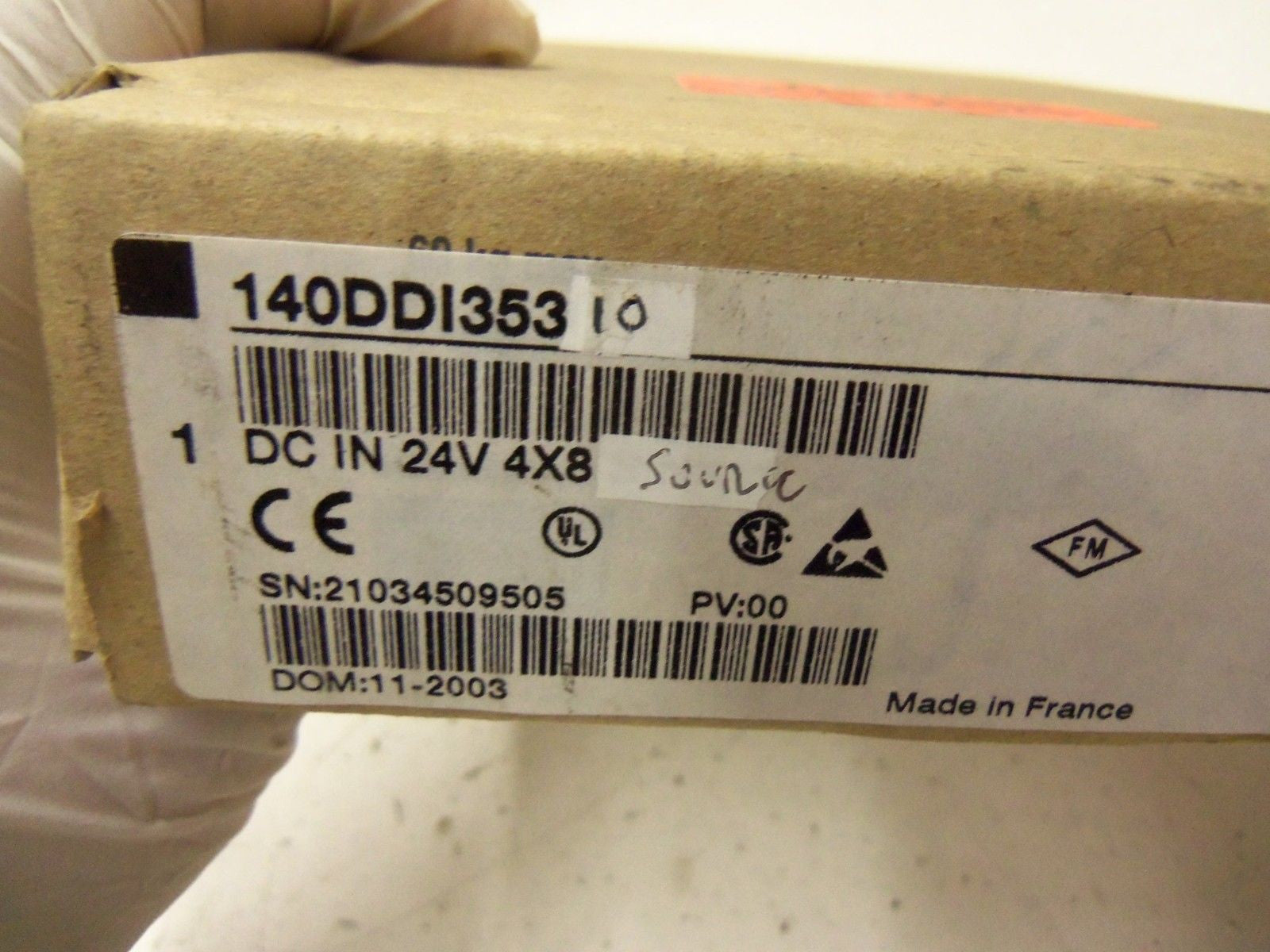 SCHNEIDER AUTOMATION 140DDI35310 *USED*