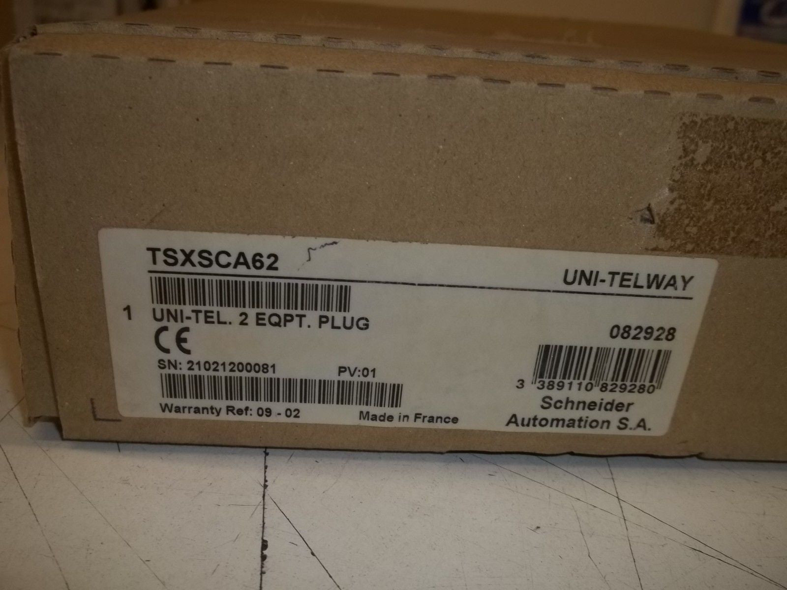 SCHNEIDER AUTOMATION TSXSCA62 *NEW*