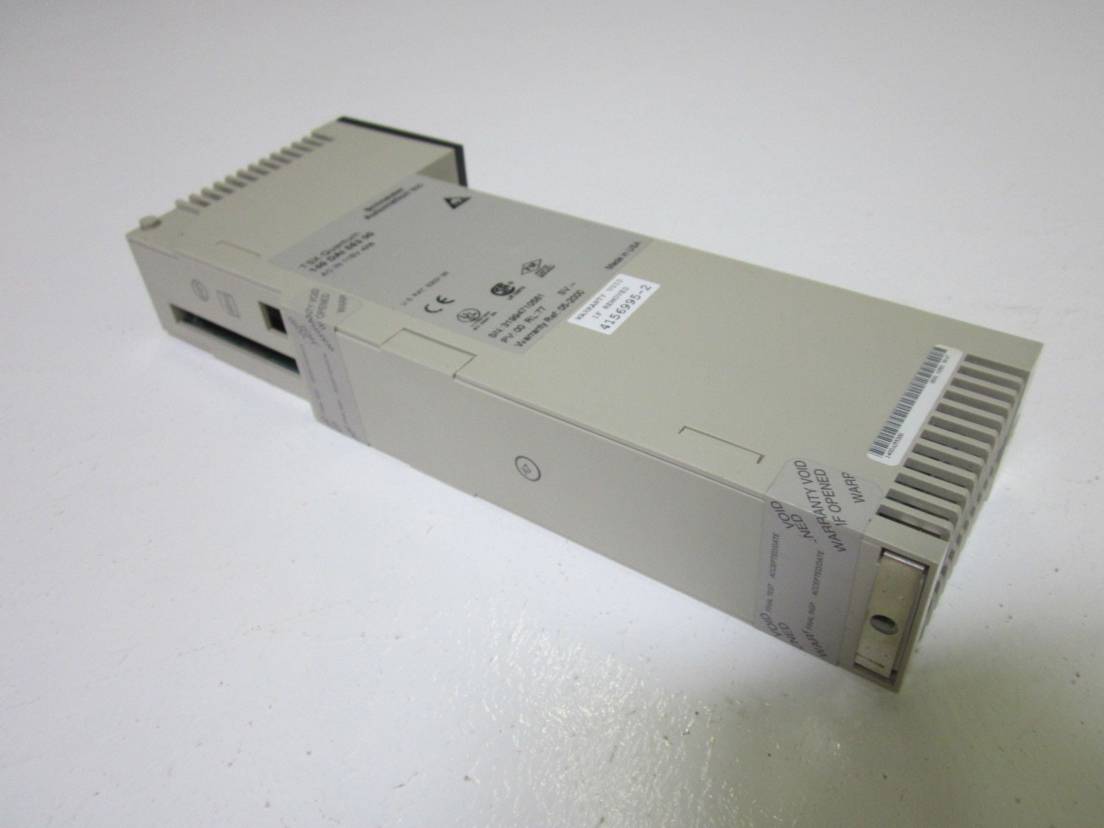 SCHNEIDER AUTOMATION 140 DAI 553 00 AC INPUT MODULE 115V 4X8 *used*