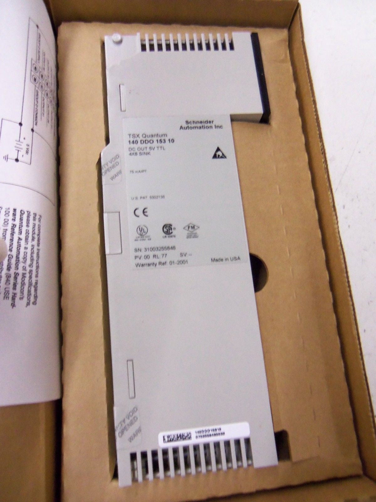 SCHNEIDER AUTOMATION 140DDO15310 *NEW IN BOX*