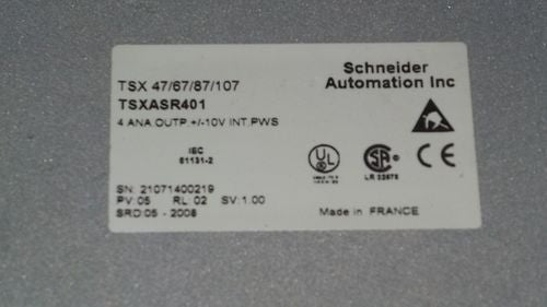 SCHNEIDER AUTOMATION TSXASR401 *USED*
