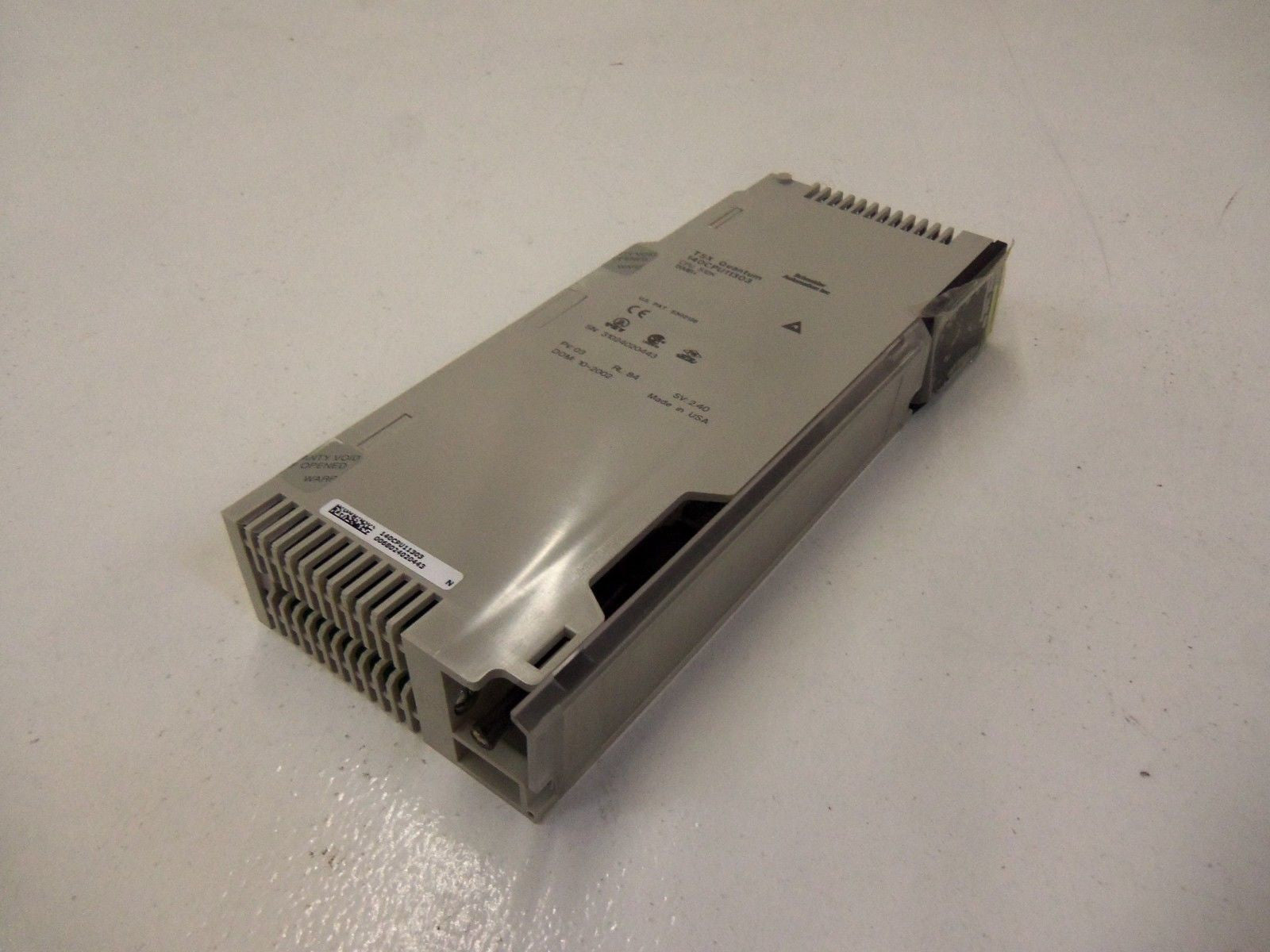 SCHNEIDER AUTOMATION INC. 140CPU11303 *NEW NO BOX*