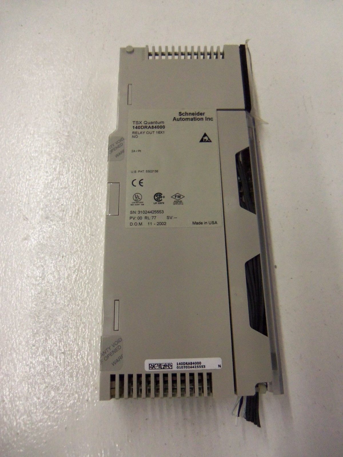 SCHNEIDER AUTOMATION INC. 140DRA84000 *USED*