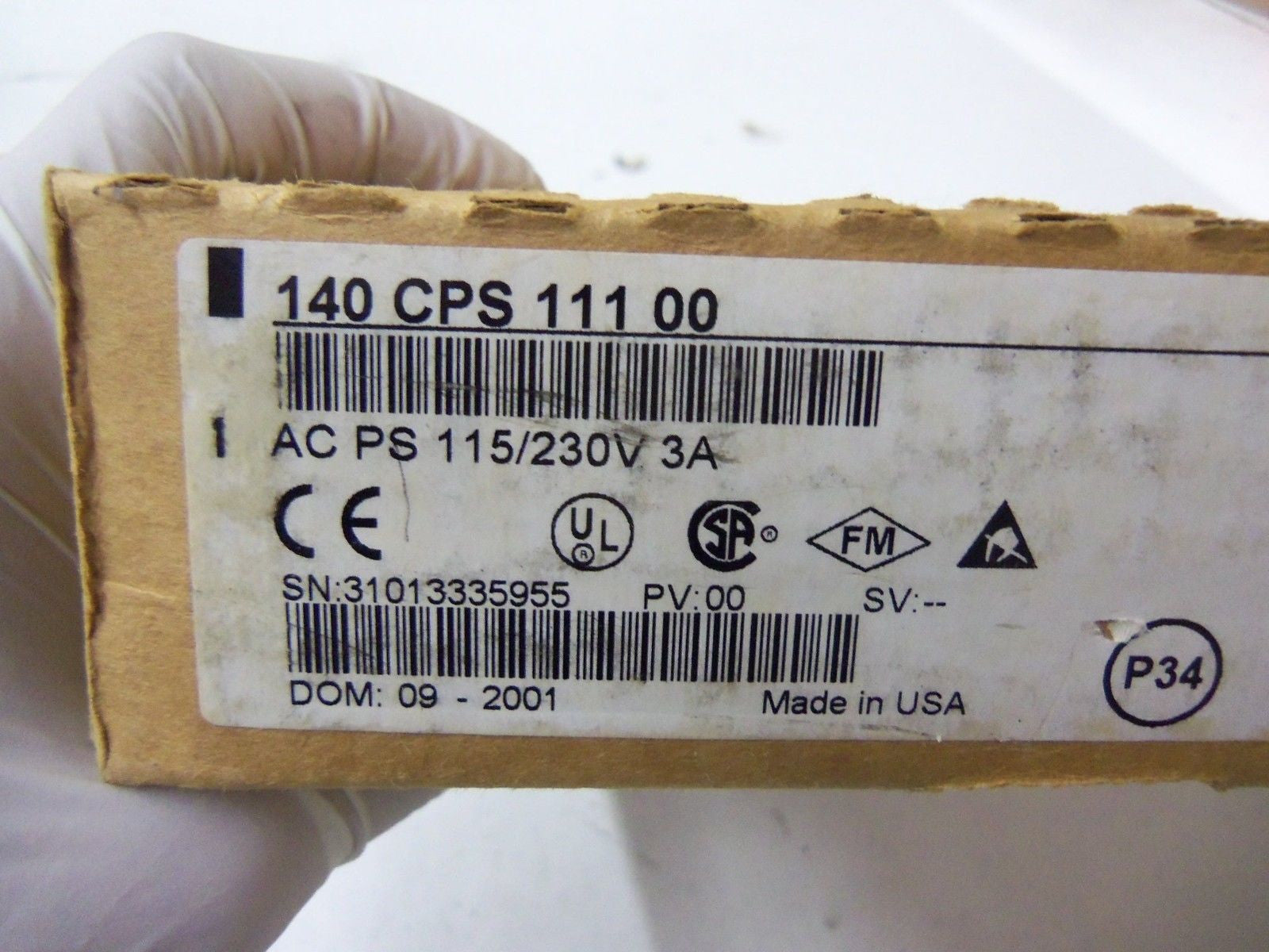 SCHNEIDER AUTOMATION 140 CPS 111 00 *NEW IN BOX*