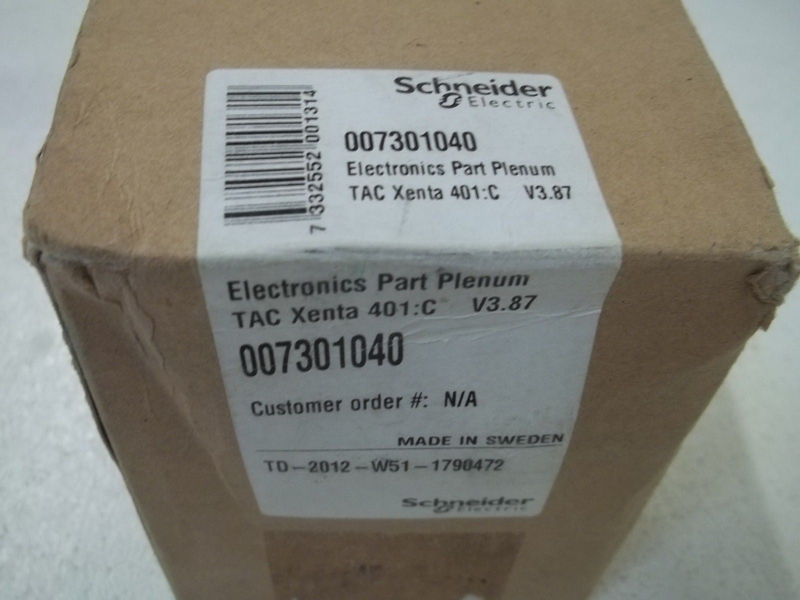 SCHNEIDER ELE. 007301040 I/O MODULE 15 POINT DIGITAL XENTA 40:1C*NEW IN BOX*