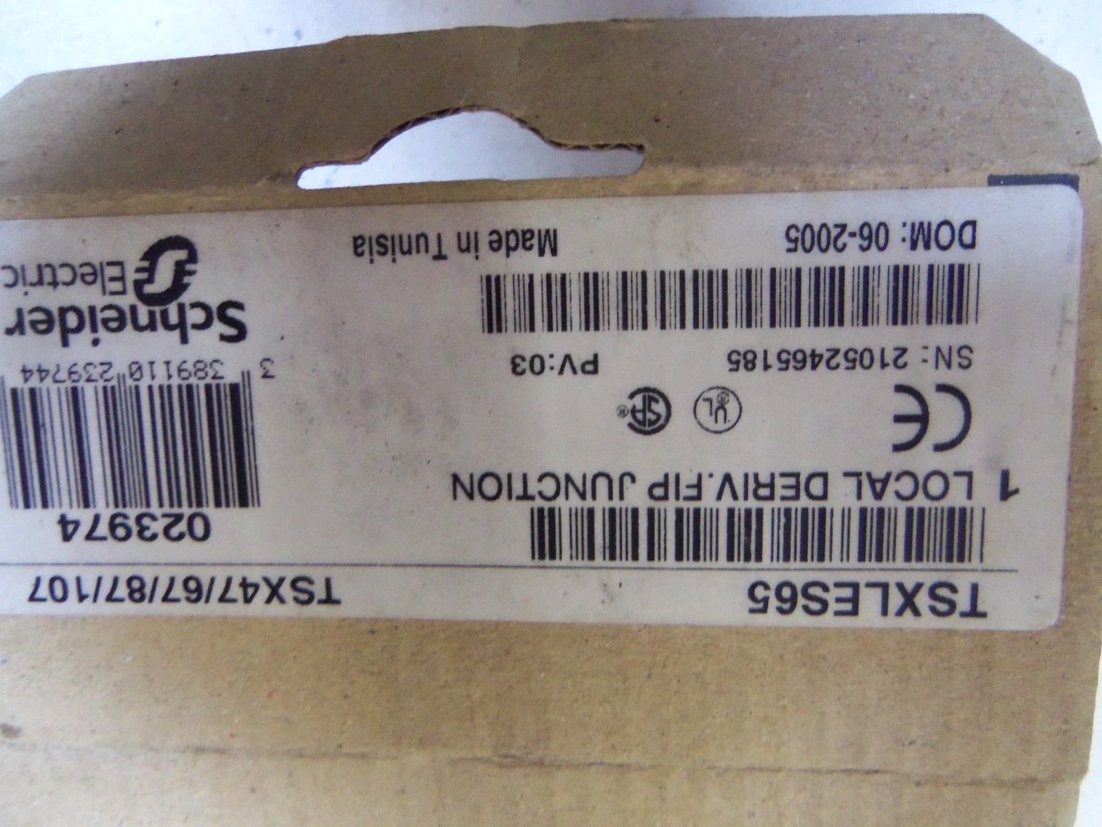 SCHNEIDER ELECTRIC TSXLES65 *NEW IN BOX*