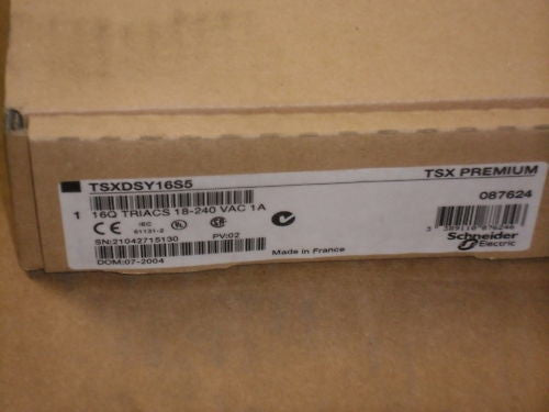 SCHNEIDER ELECTRIC TSXDSY16S5 OUTPUT MODULE  *NEW IN BOX*
