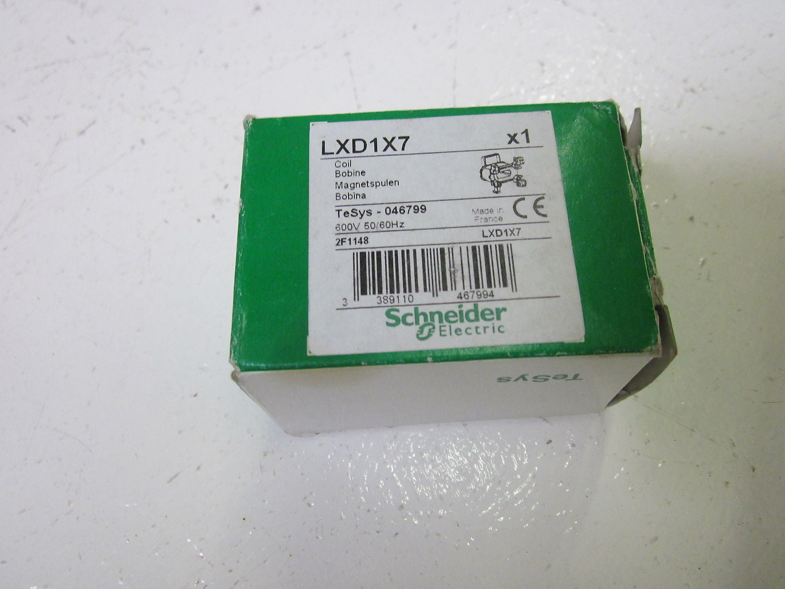 SCHNEIDER LXD1X7 COIL 600V *NEW IN BOX*