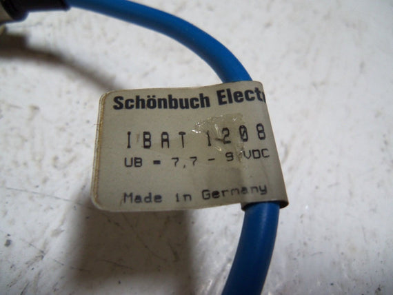 SCHONBUCH ELECTRICAL IBAT-1208 *NEW NO BOX*