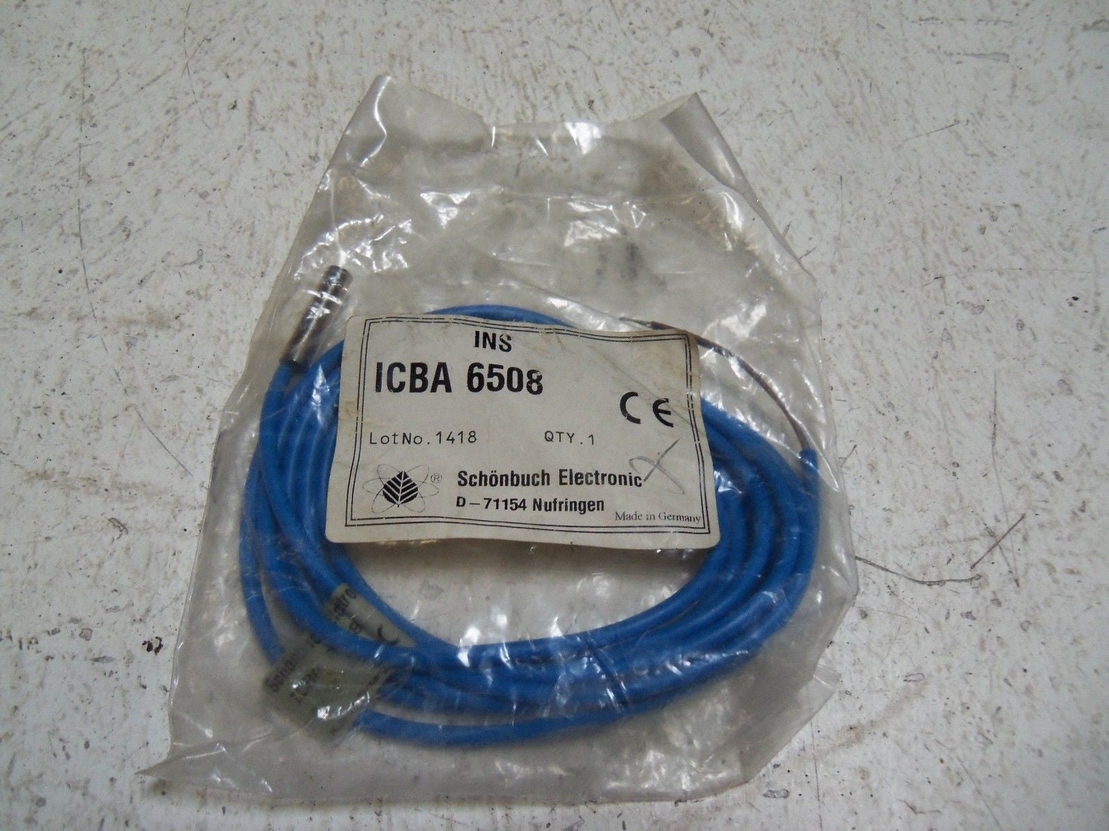SCHONBUCH ELECTRIC ICBA-6508 *NEW IN FACTORY BAG*