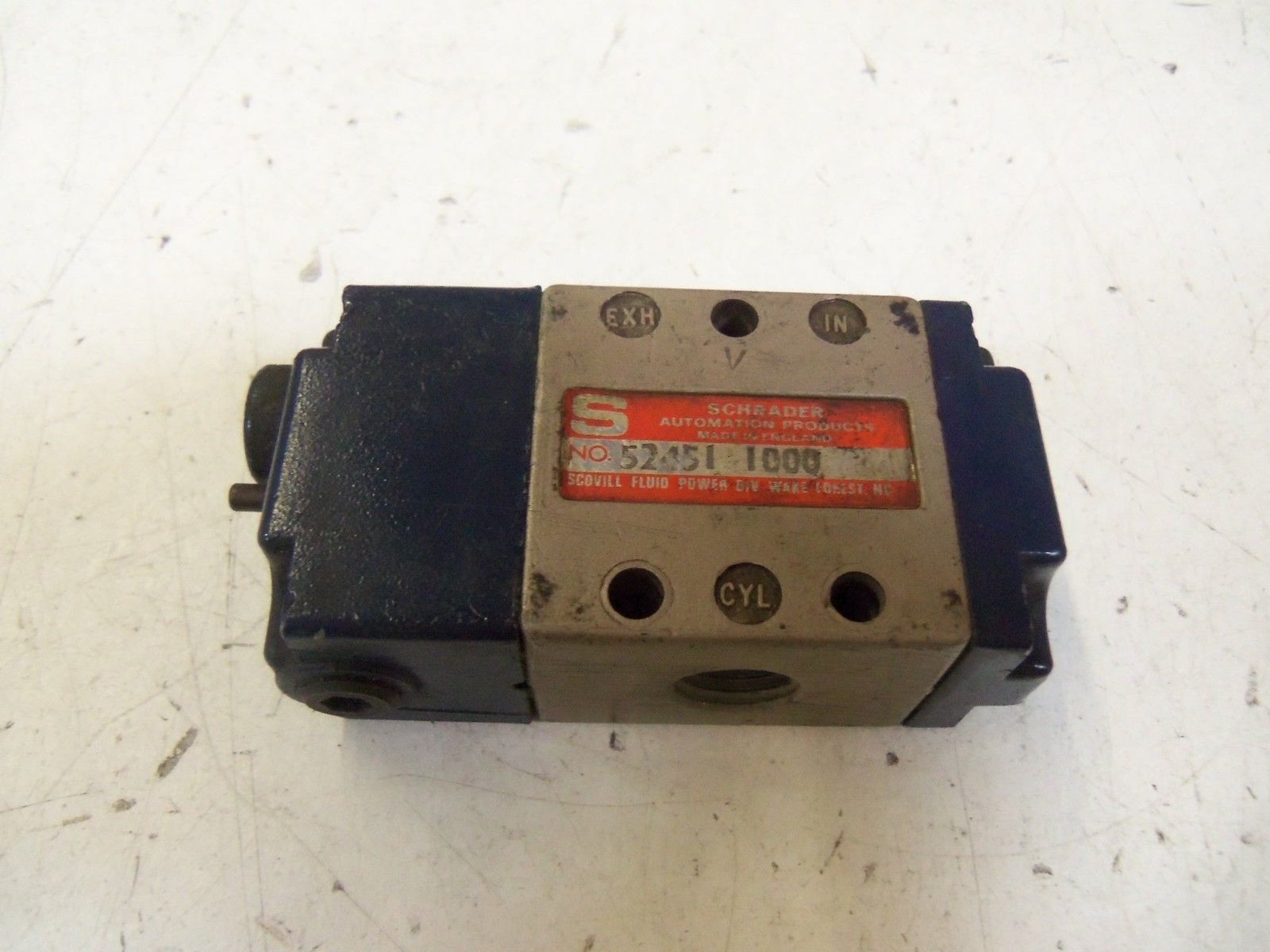 SCHRADER 52451 1000 (AS PICTURED) *USED*