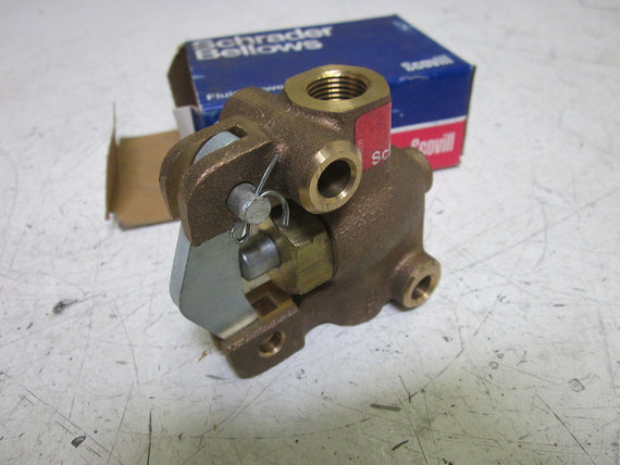 SCHRADER 9264-0329 2-WAY VALVE *NEW IN BOX*