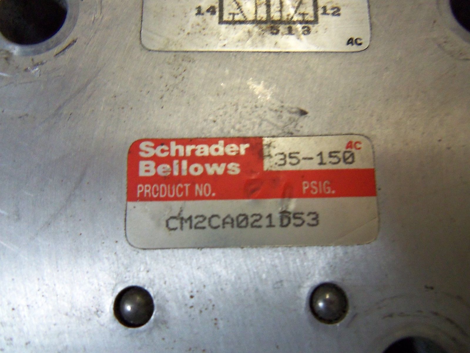 SCHRADER BELLOWS CM2CA021D53 *USED*