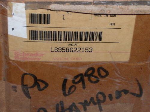 SCHRADER BELLOWS VALVE L6958622153 *NEW IN BOX*