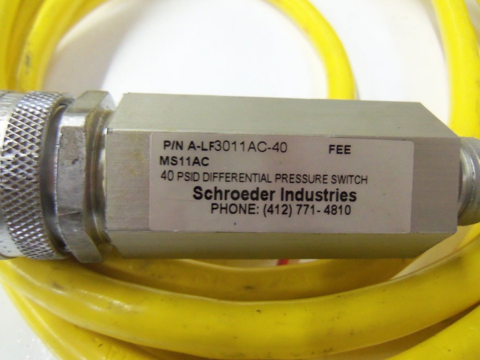 SCHROEDER INDUSTRIES A-LF3011AC-40  *USED*