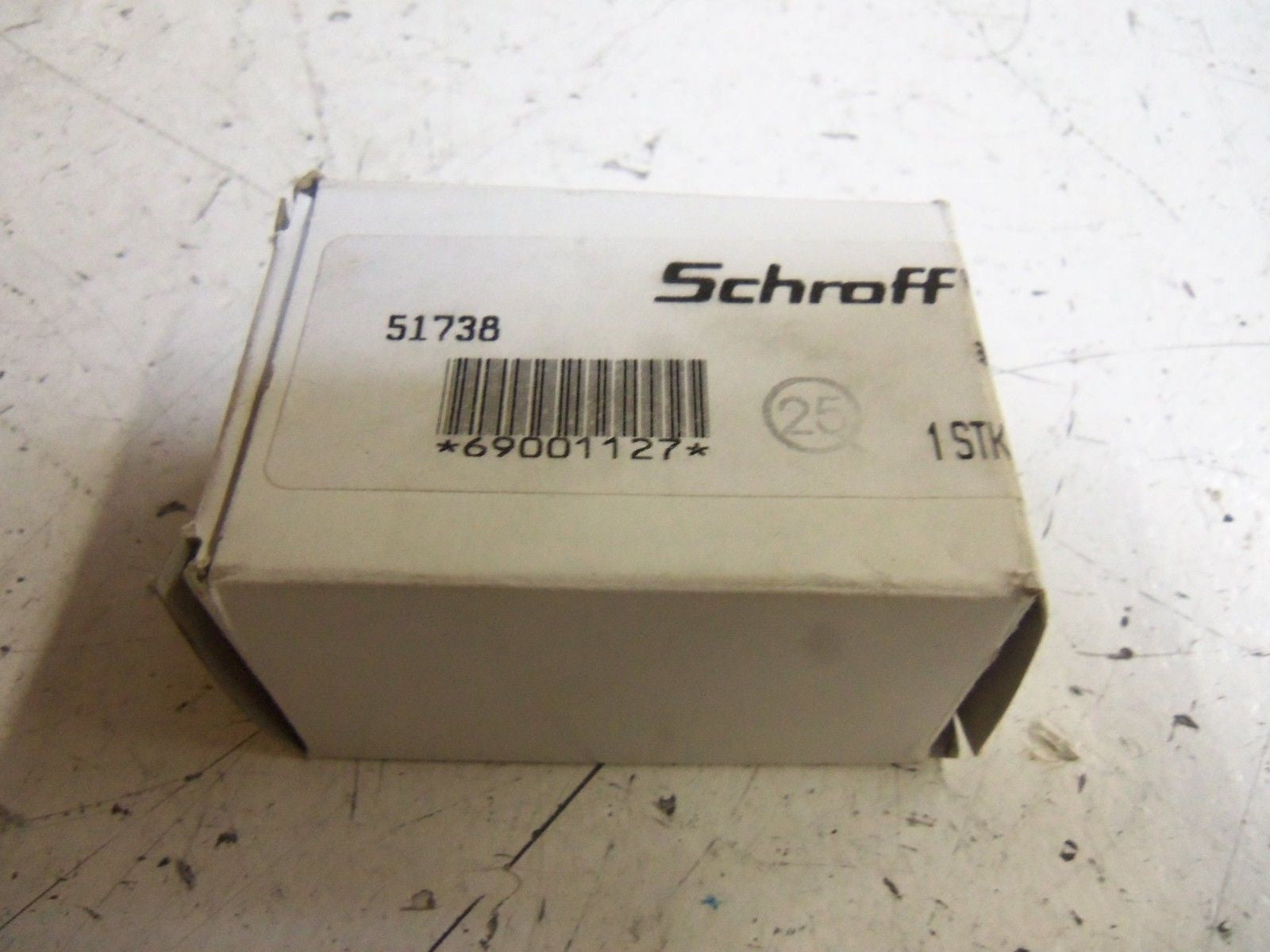 SCHROFF 69001127 BUSBAR HORIZONTAL 4PIN *NEW IN BOX*