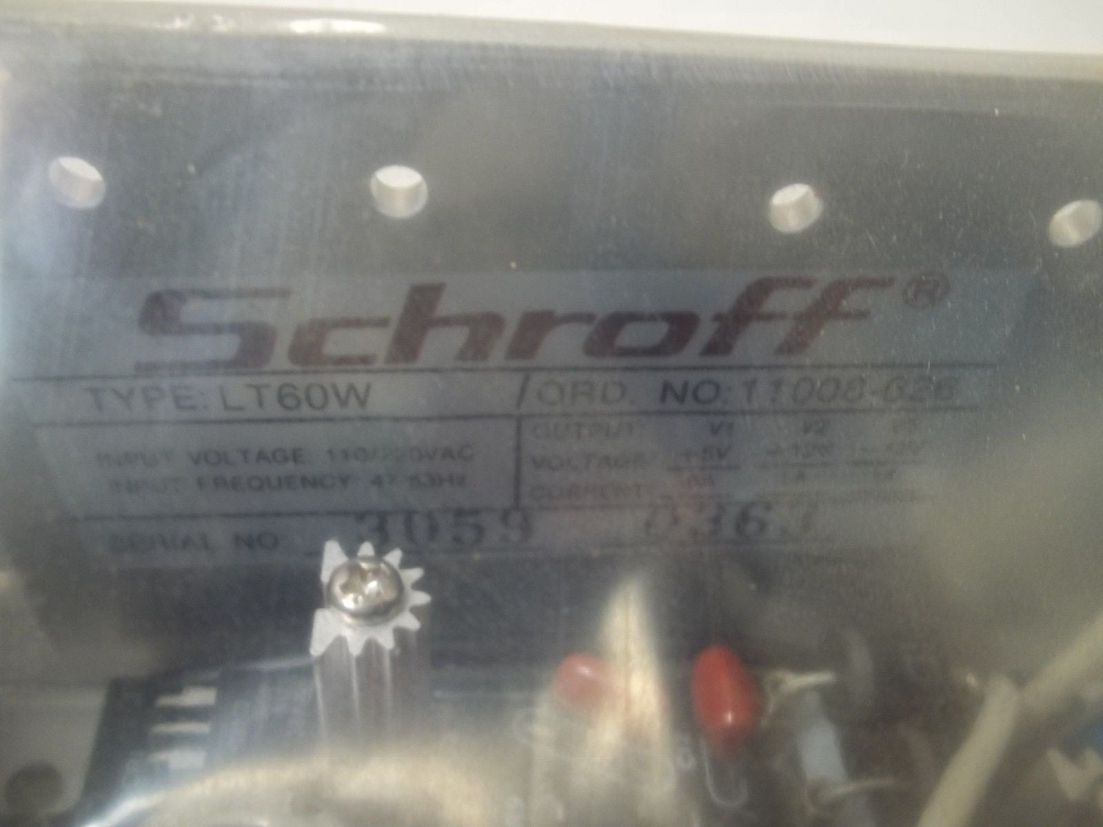 SCHROFF LT60W POWER SUPPLY *NEW IN BOX*