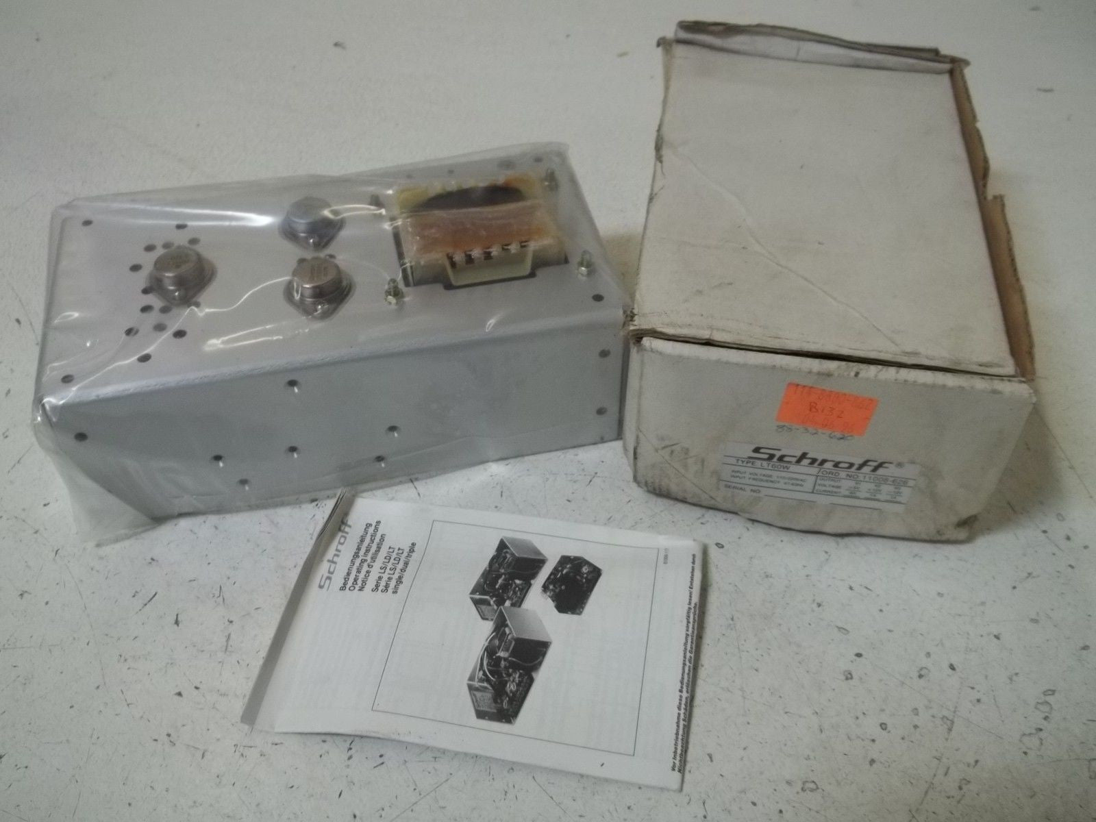 SCHROFF LT60W POWER SUPPLY *NEW IN BOX*