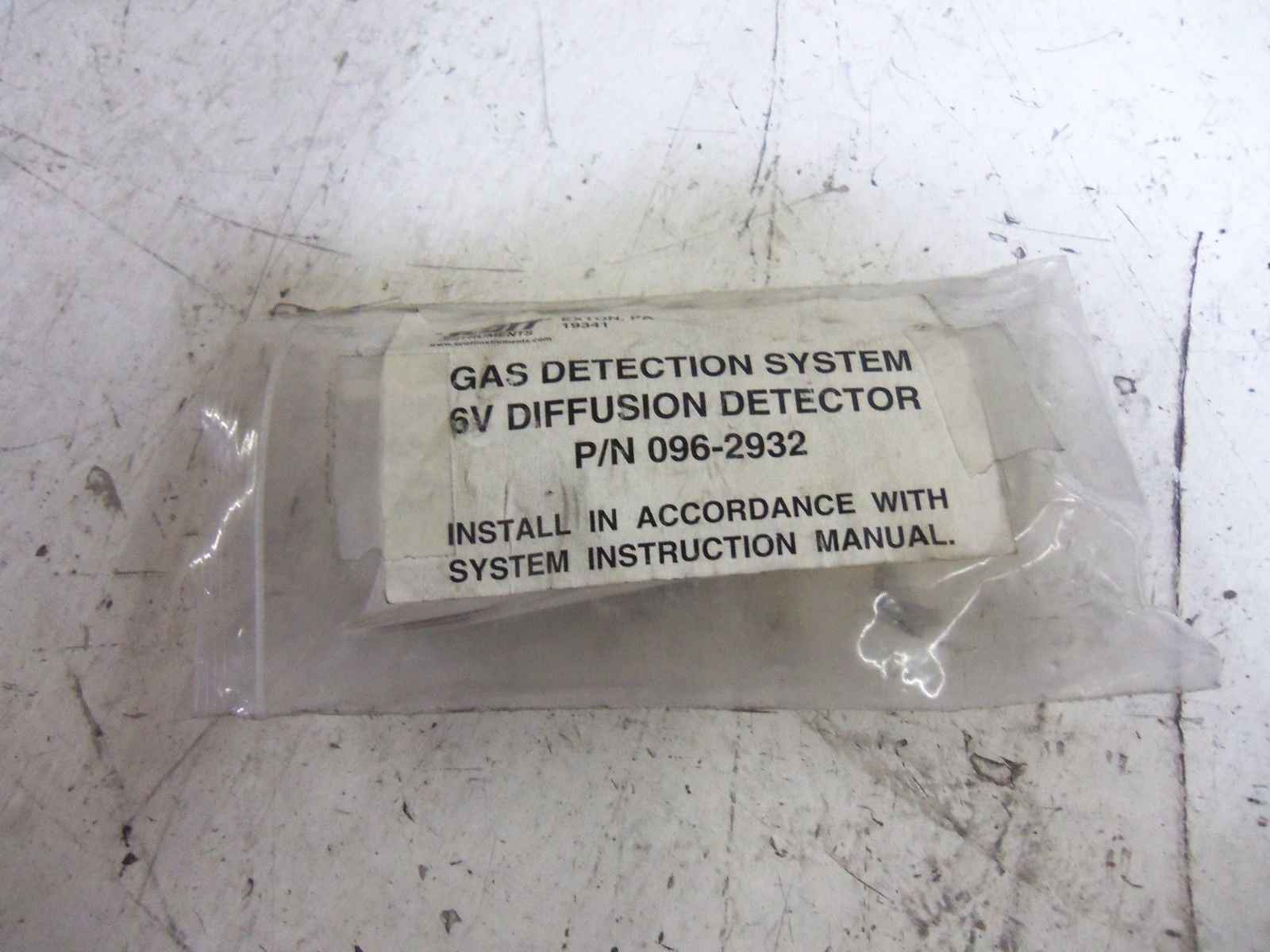 SCOTT 096-2932 SENSOR *NEW IN FACTORY BAG*