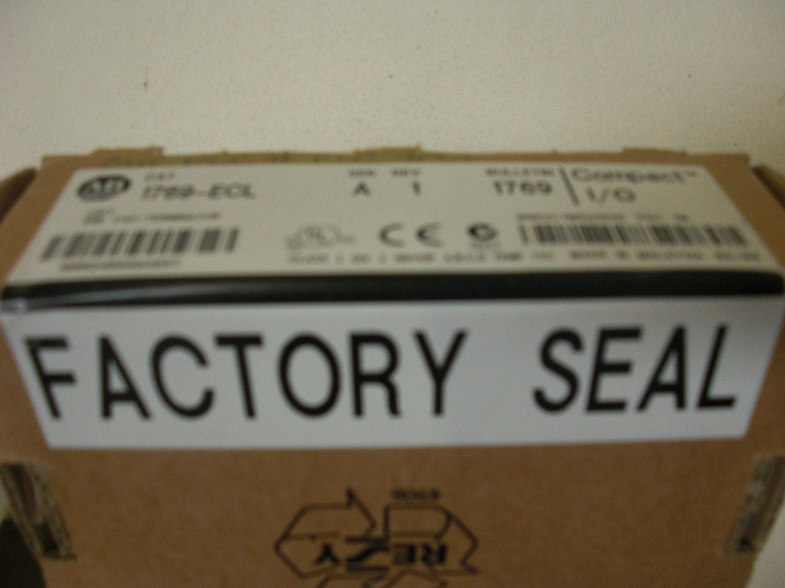 ALLEN BRADLEY COMPACT I/O 1769-ECL SER. A LEFT END CAP DATE:2004*FACTORY SEALED*