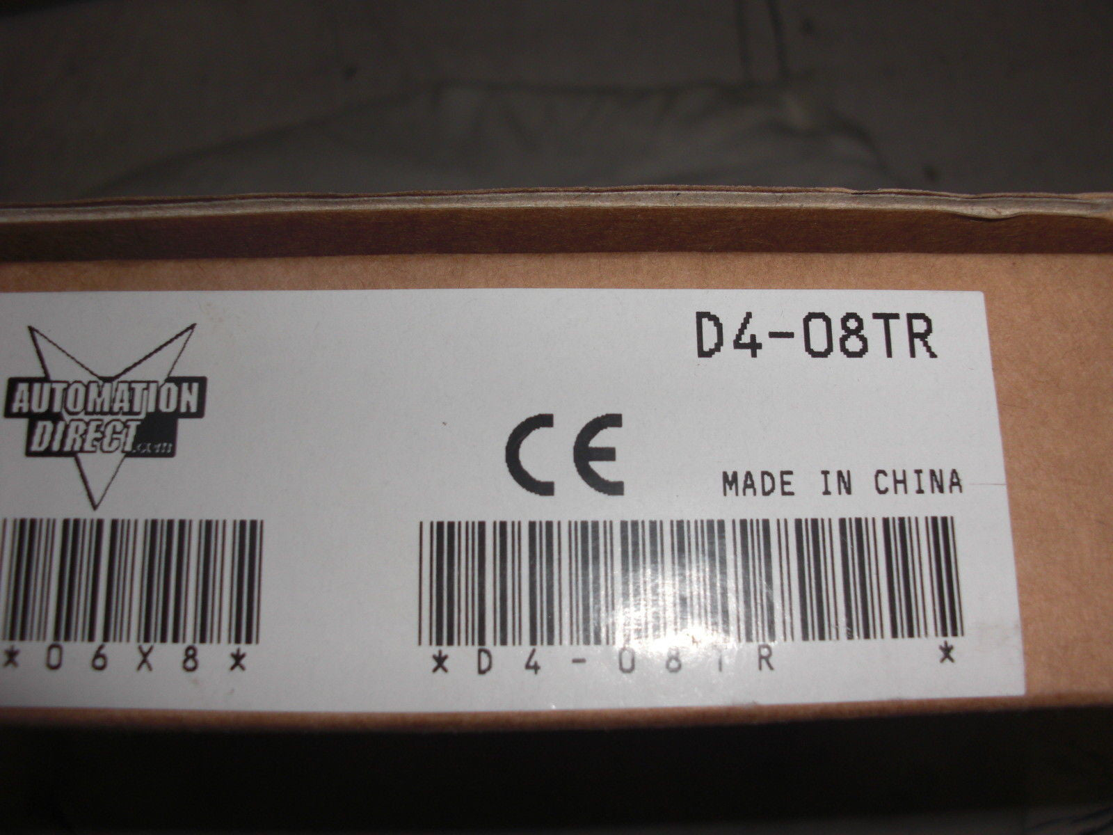 AUTOMATION DIRECT D4-08TR OUTPUT RELAY MODULE *FACTORY SEALED*