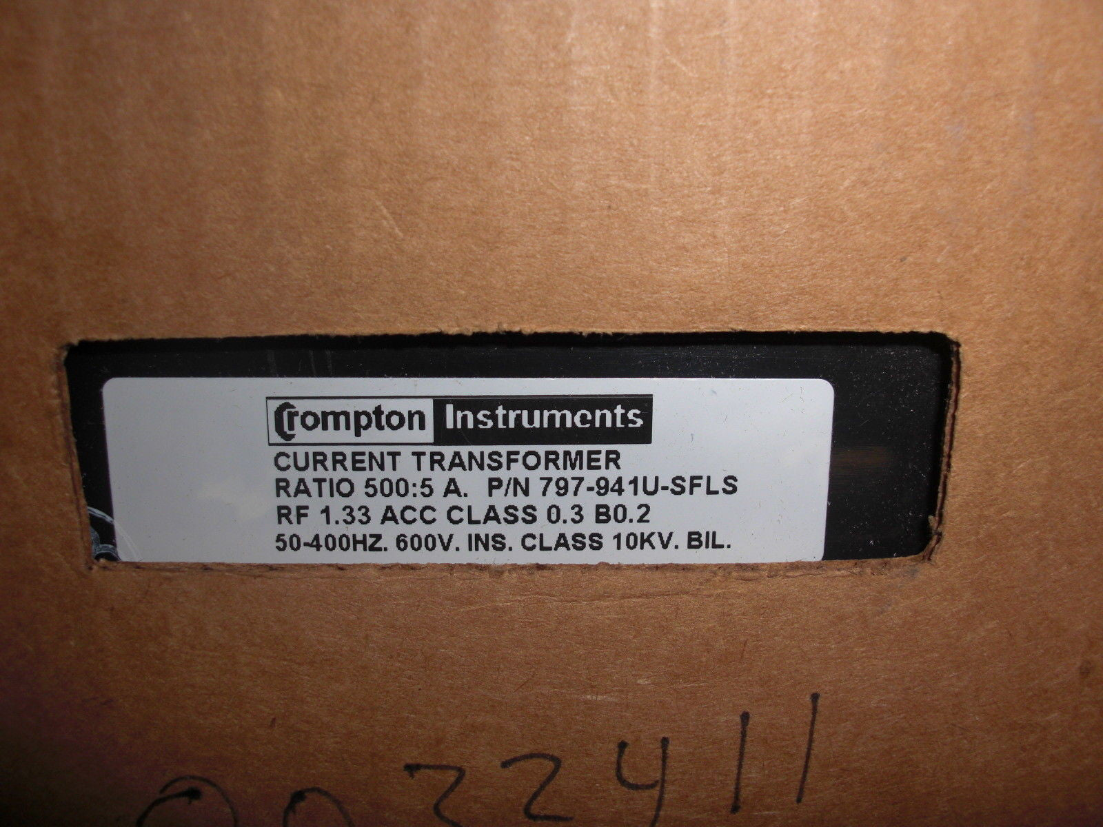 CROMPTON INSTRUMENTS 797-941-U-SFLS *FACTORY SEALED*