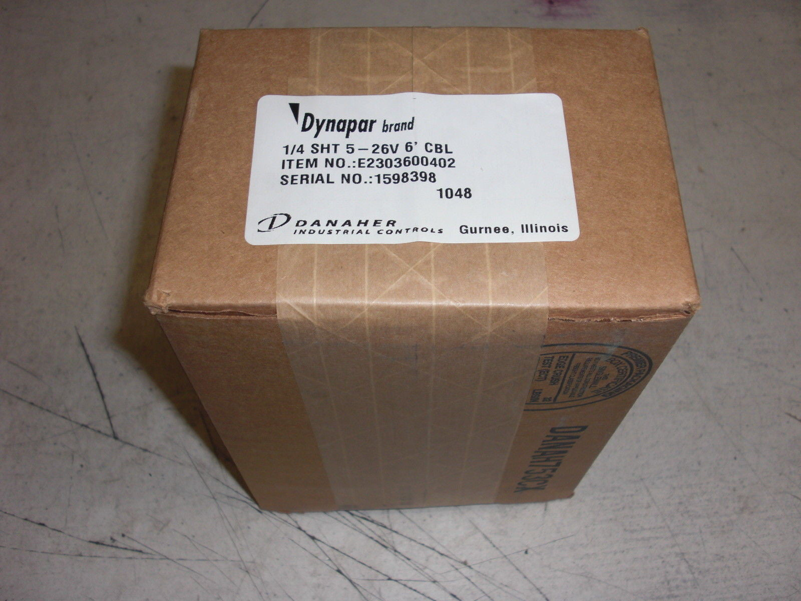 DYNAPAR E2303600402 1/4 SHT 5-26V 6' CABLE *FACTORY SEALED*